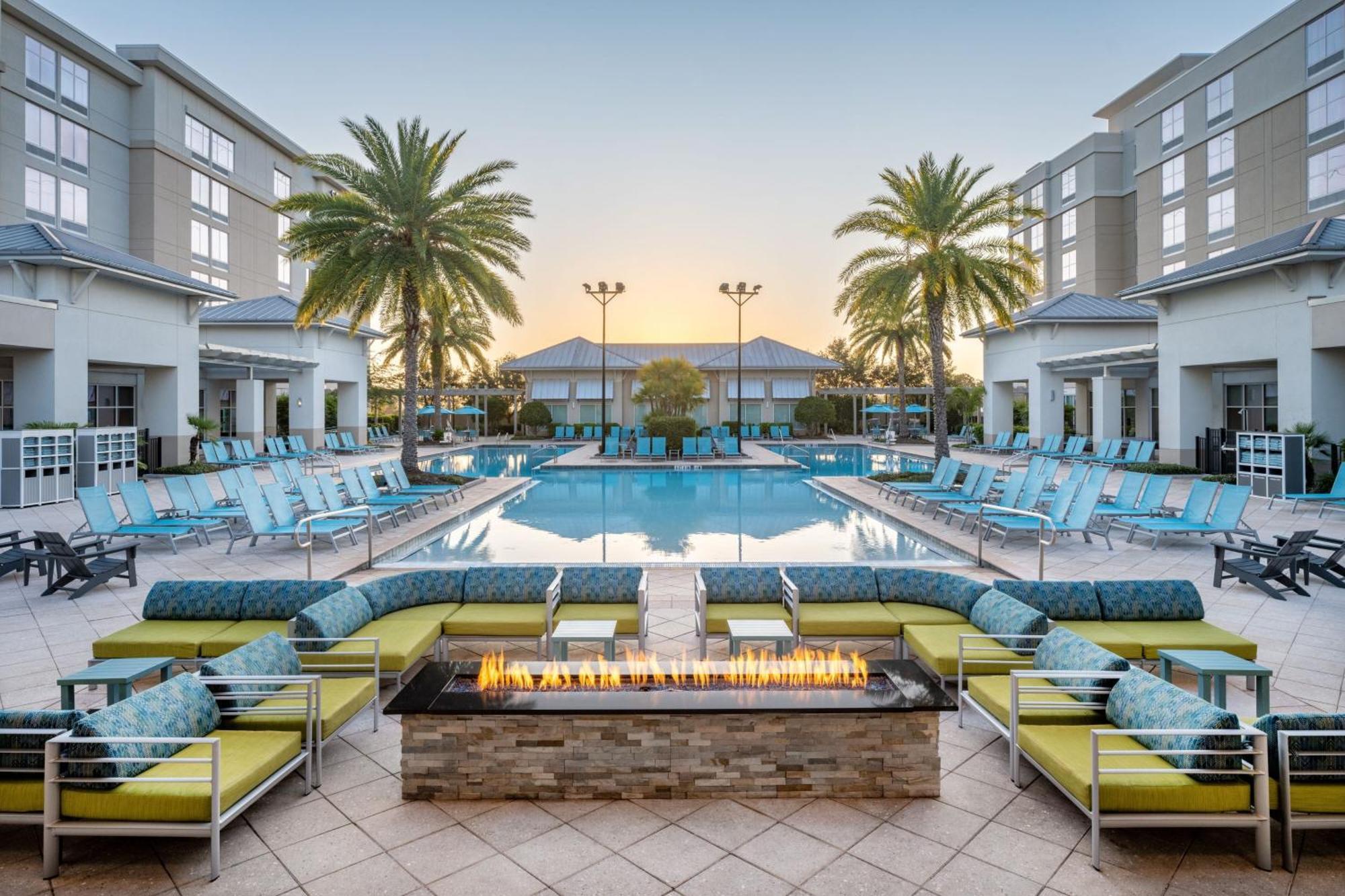 Springhill Suites By Marriott Orlando At Flamingo Crossings Town Center-Western Entrance Four Corners Exterior foto